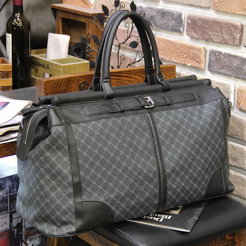 Xl Luxury Bags - Moda xadrez saco de viagem masculino