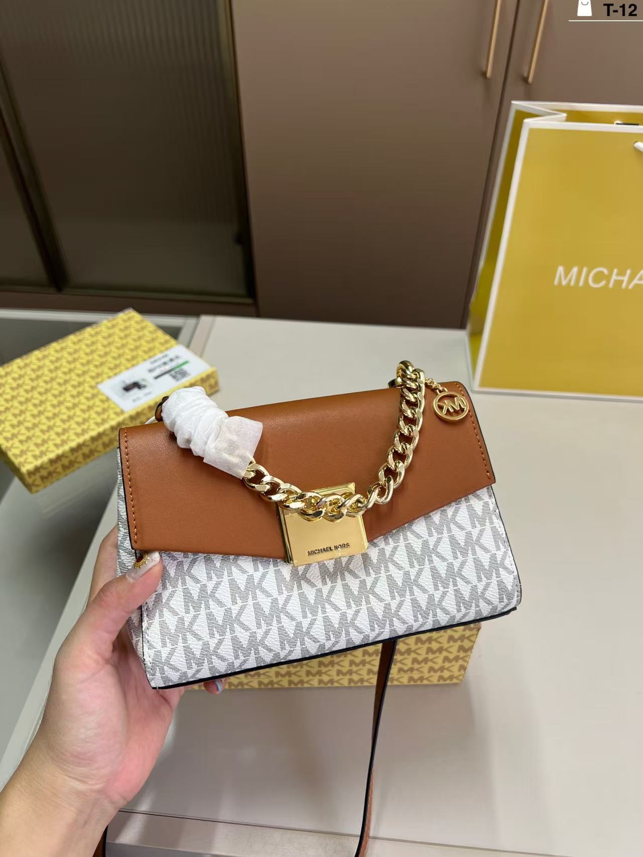 Luxury Bags Michael Kors - Bolsa de ombro de design de