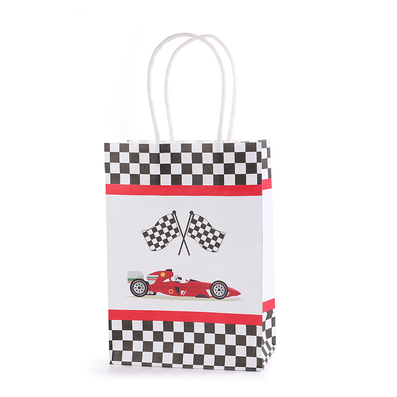 Lpzhi carro de corrida bandeir - Luxury Bags For Kids avaliação e preço