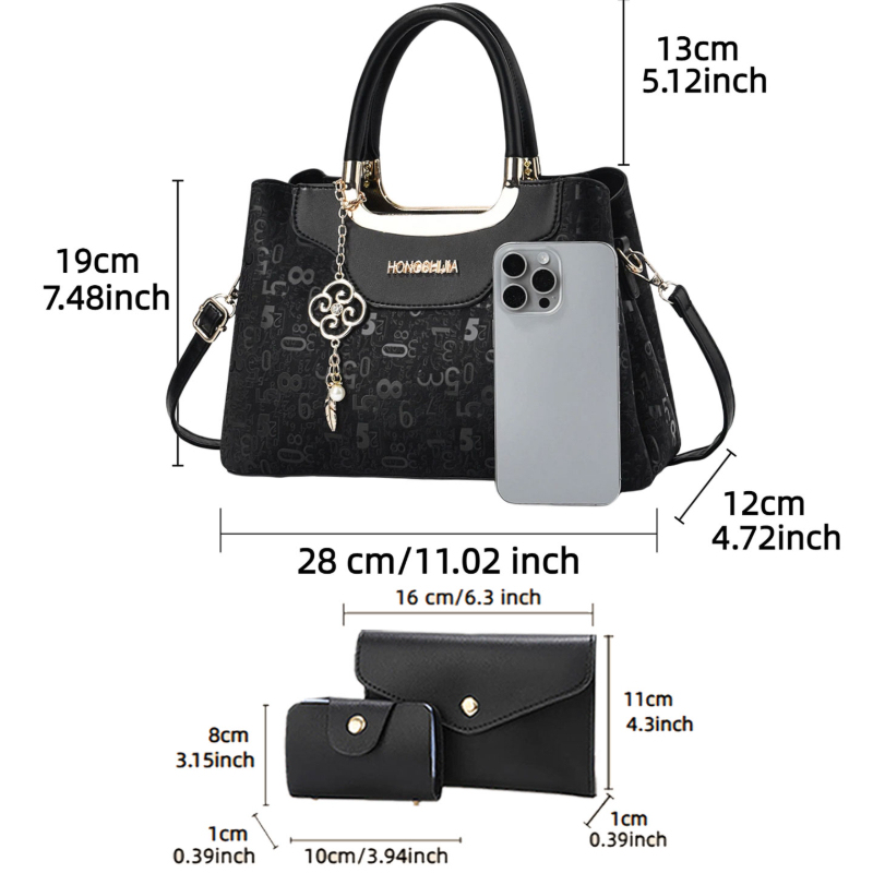 Conjunto de Bolsas Femininas d - Luxury Bags Casual avaliação e preço