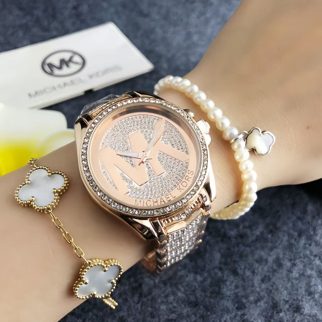 Relógio e Carteira Feminina Mi - Luxury Bags Michael Kors avaliação e preço