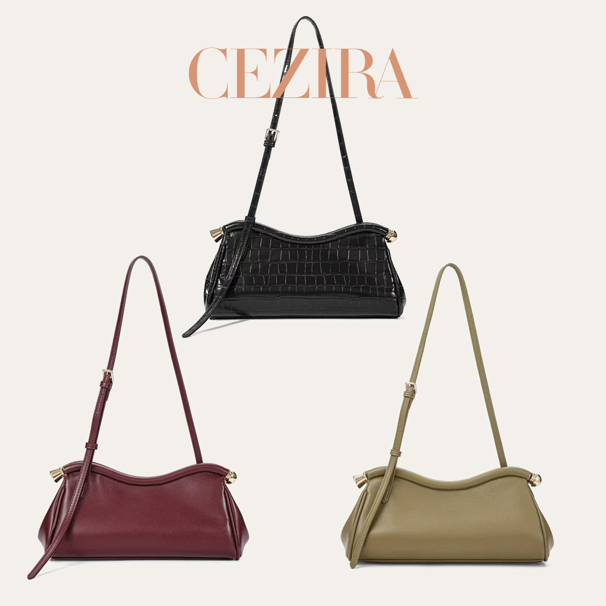 Bolsa de Ombro de Luxo com Tex - Luxury Bags That Are Vegan avaliação e preço