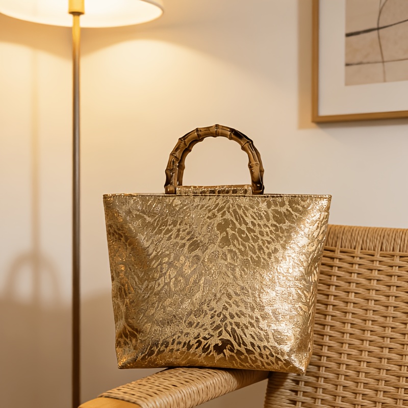 Bolsa tote feminina em jacquar - Xl Luxury Bags avaliação e preço