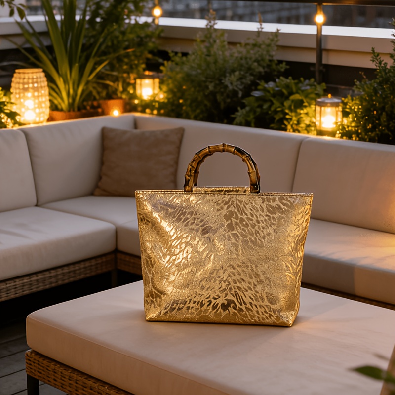 Bolsa tote feminina em jacquar - Xl Luxury Bags avaliação e preço