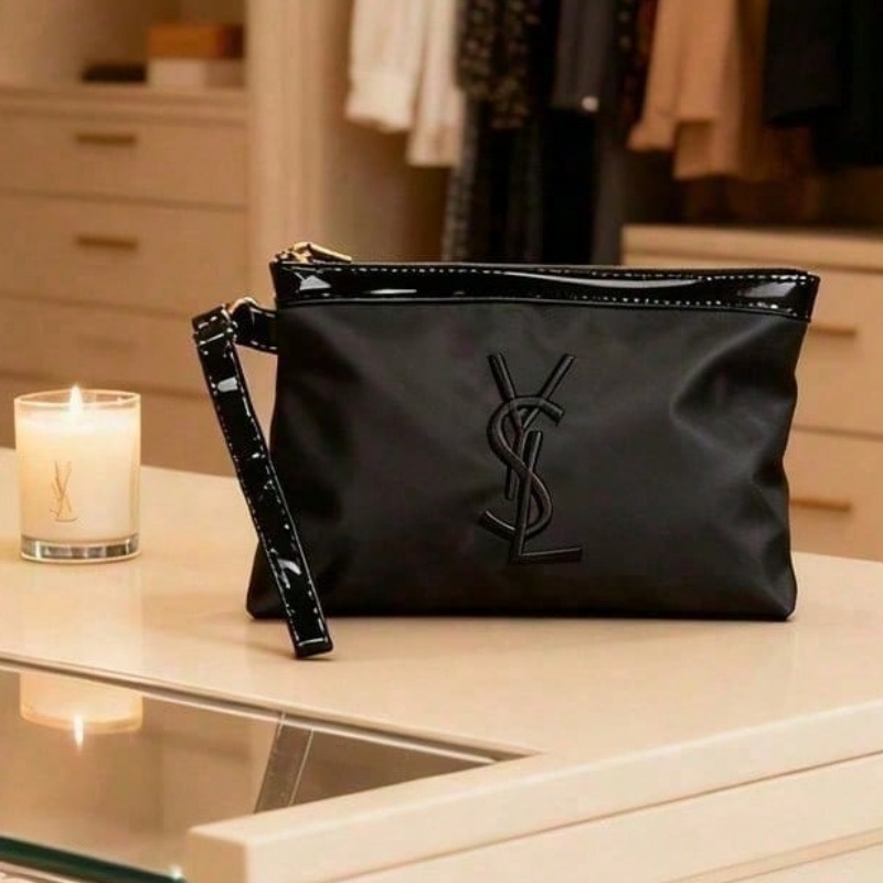 Bolsa de Cosméticos Clássica Y - Luxury Bags Ysl avaliação e preço