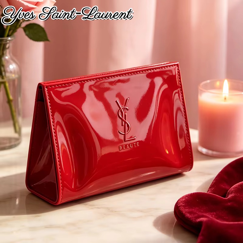 YSL Bolsa Cosmética de Couro S - Luxury Bags Ysl avaliação e preço