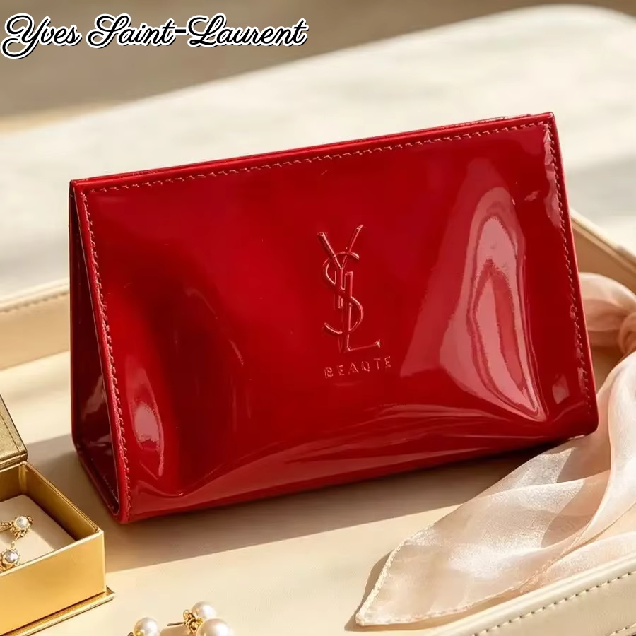 YSL Bolsa Cosmética de Couro S - Luxury Bags Ysl avaliação e preço
