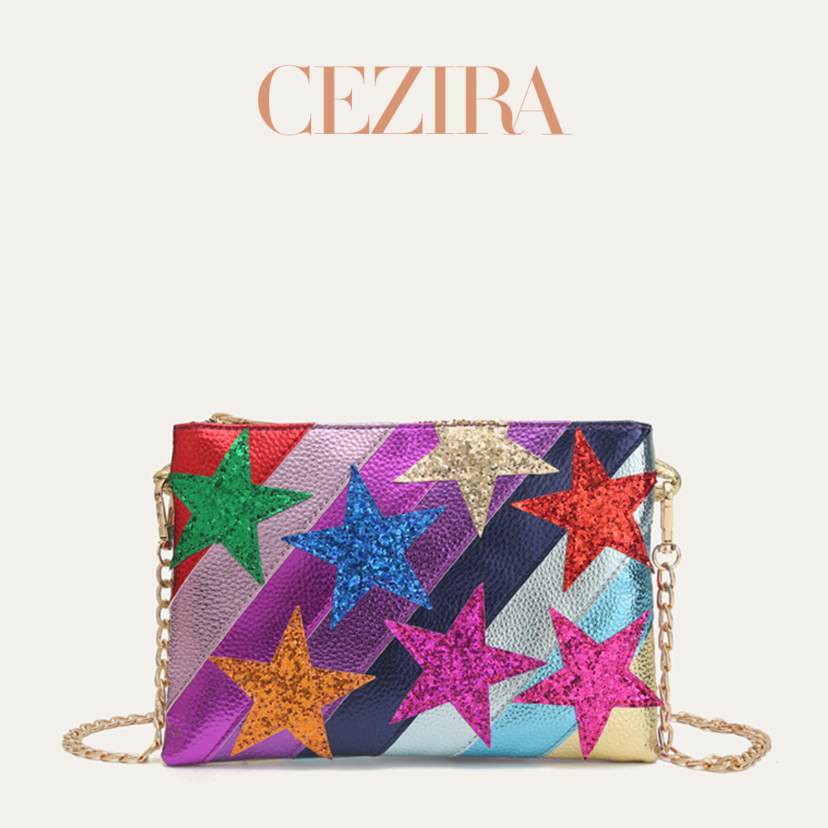 Bolsa de Ombro com Corrente e  - Luxury Bags That Are Vegan avaliação e preço