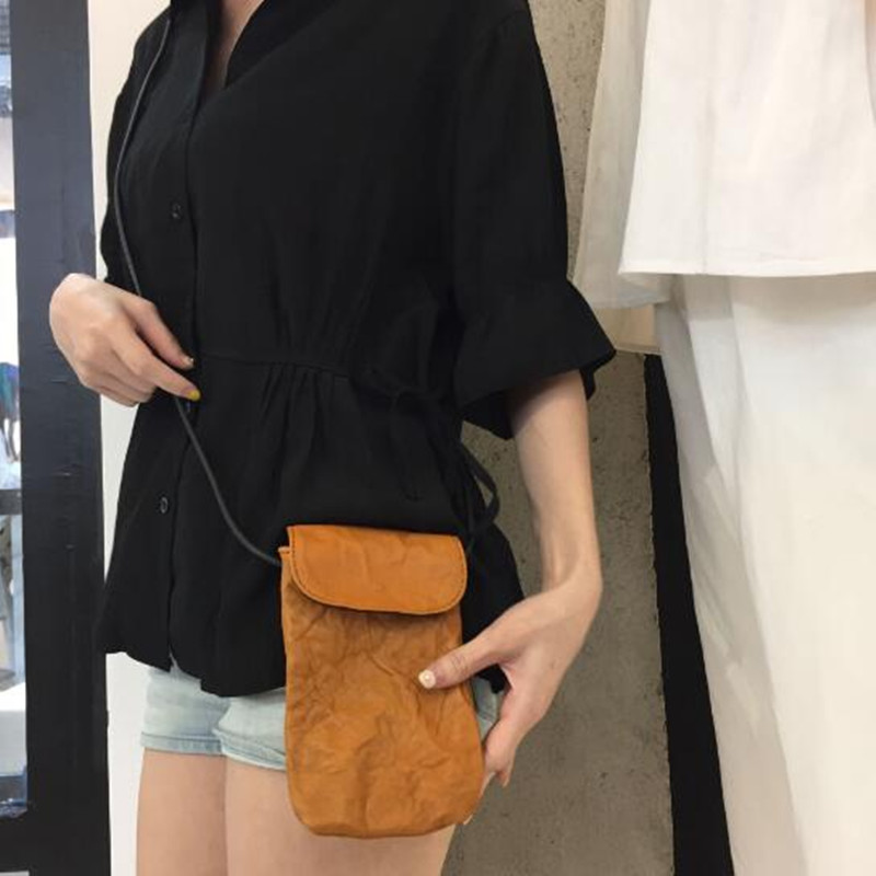 Couro genuíno saco do telefone - Luxury Bags In Japan avaliação e preço