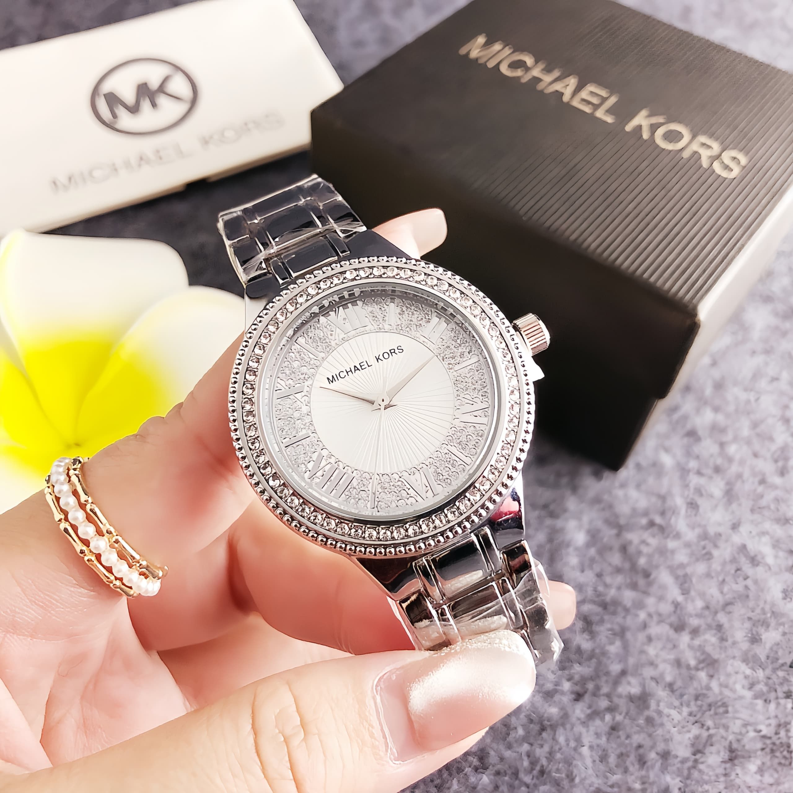 Relógio de pulso feminino Mich - Luxury Bags Michael Kors avaliação e preço
